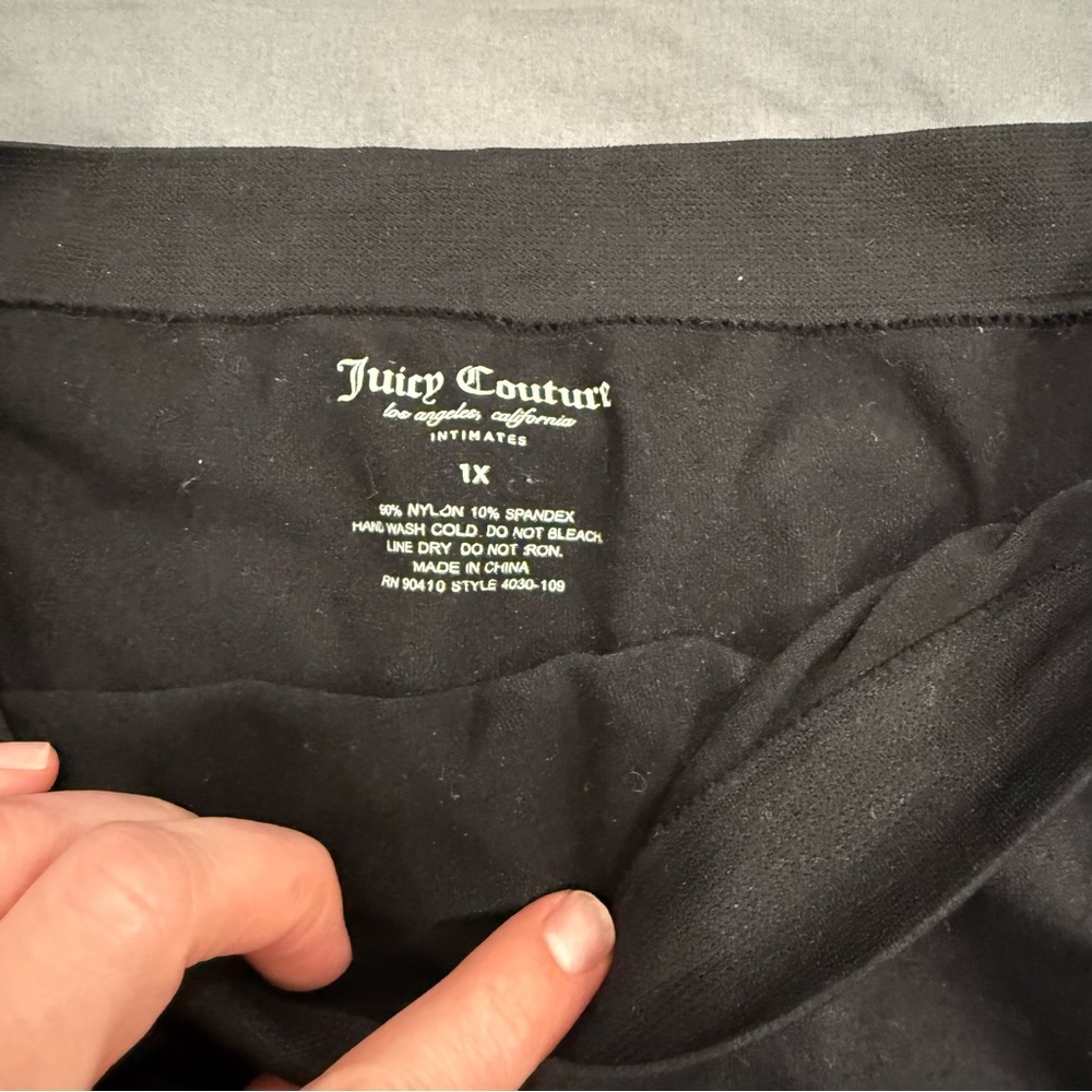 Juicy Couture Intimates Black Seamless Shaping Biker Shorts - 1X - Picture 3 of 8